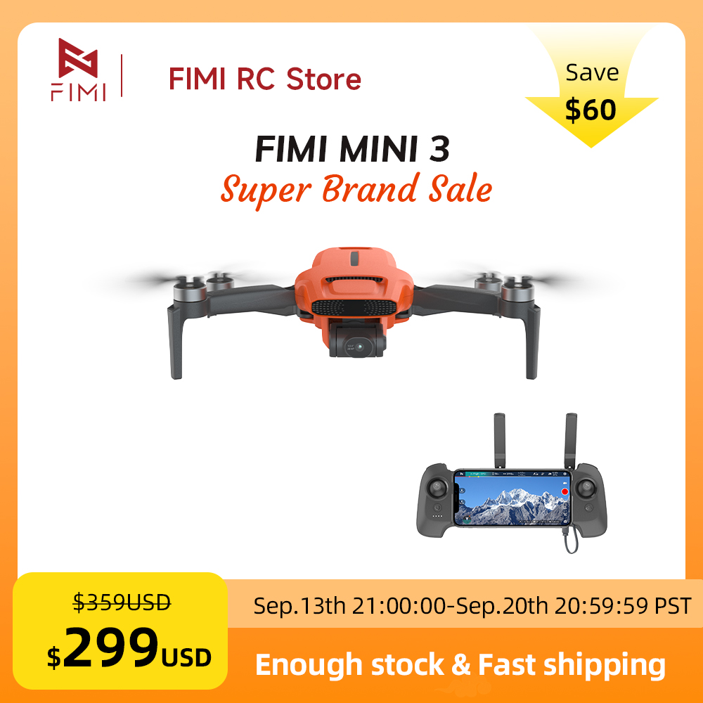 Dron con Cámara FIMI MINI 3, 4 - Rc Helicopter Case reseña y precio